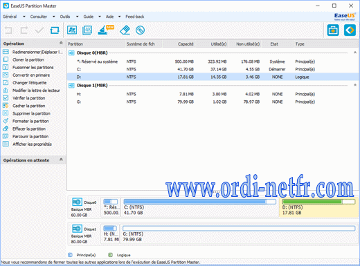 EASEUS Partition Master