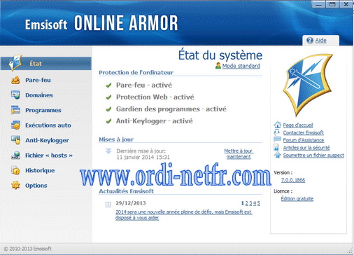 Online Armor FREE