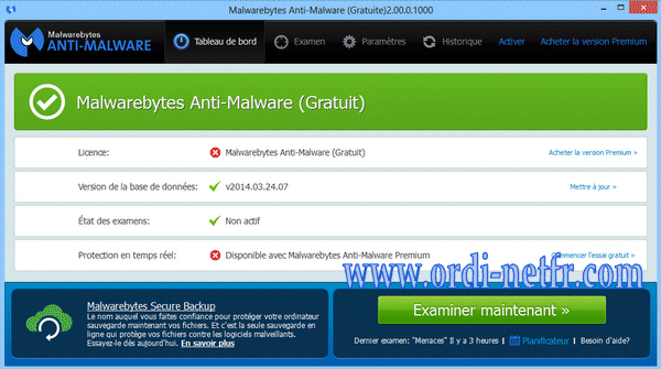 Malwarebytes' Anti-Malware