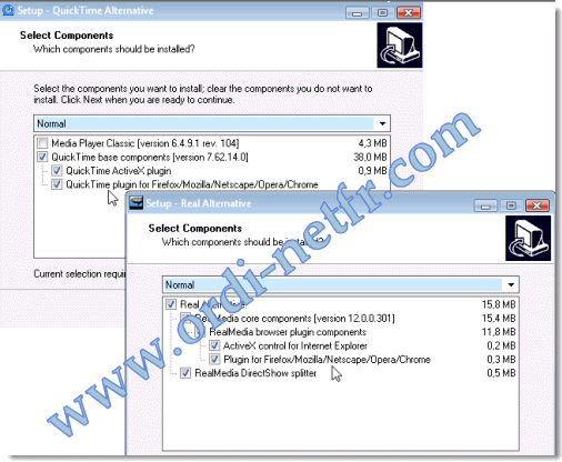 QuickTime & Real Alternative