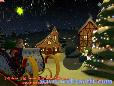 Christmas Holiday 3D Screensaver