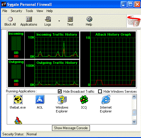 Sygate Personal Firewall